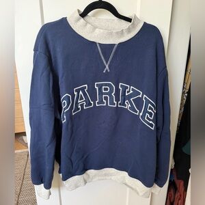 PARKE mock neck sweater with matching pants